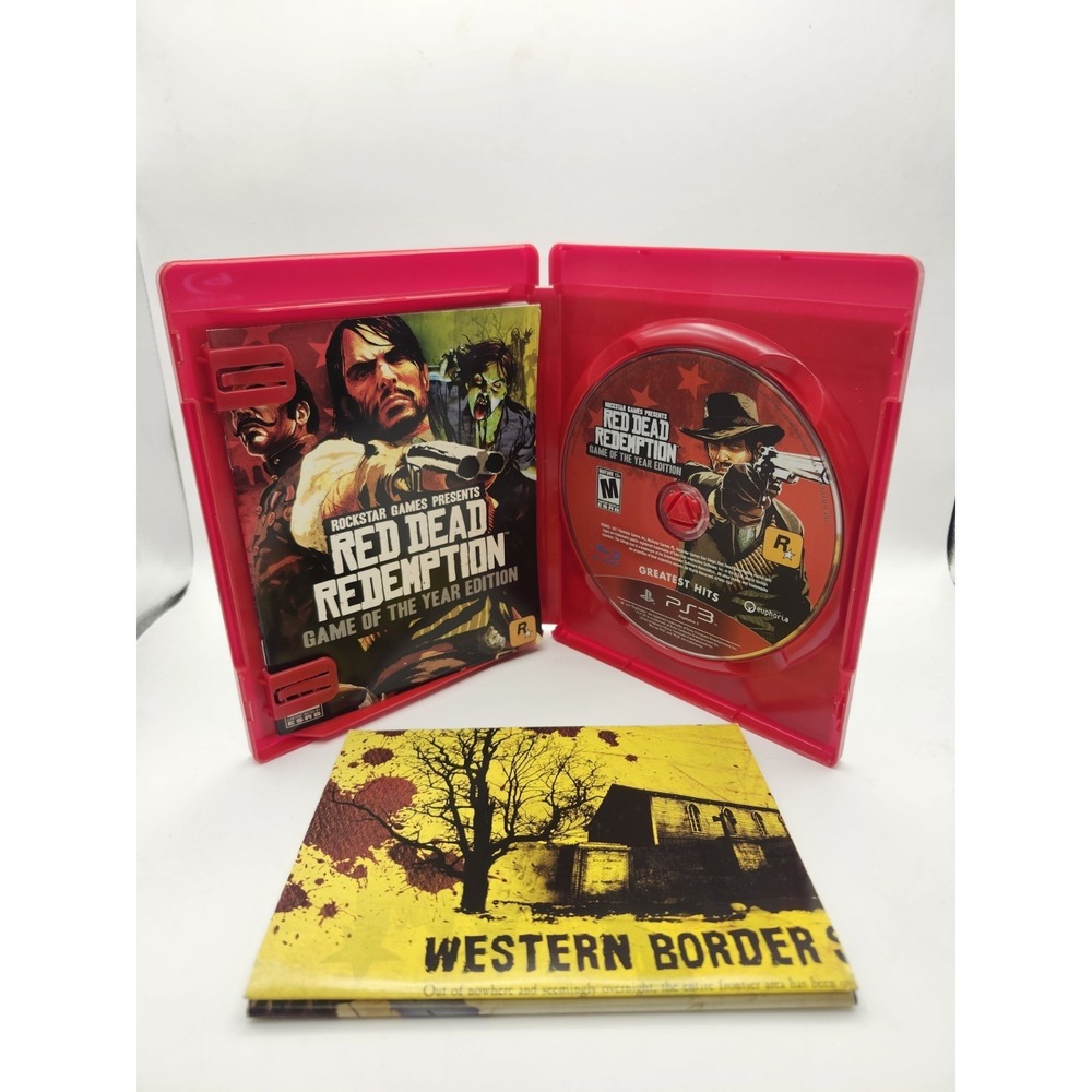 Red Dead Redemption Game of the Year Edition (Sony PlayStation 3) PS3 CIB w/ map